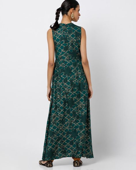 Global desi green outlet maxi dress