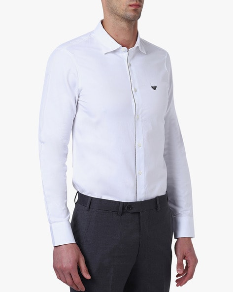 Buy White Shirts for Men by EMPORIO ARMANI Online 