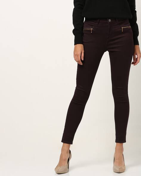 Buy Wine Jeans \u0026 Jeggings for Women by 