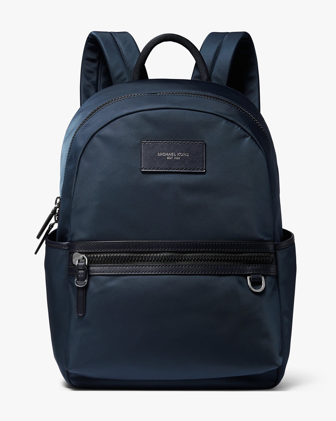 Buy Michael Kors Backpack with Front Zip Pocket | Navy Blue Color Men |  AJIO LUXE