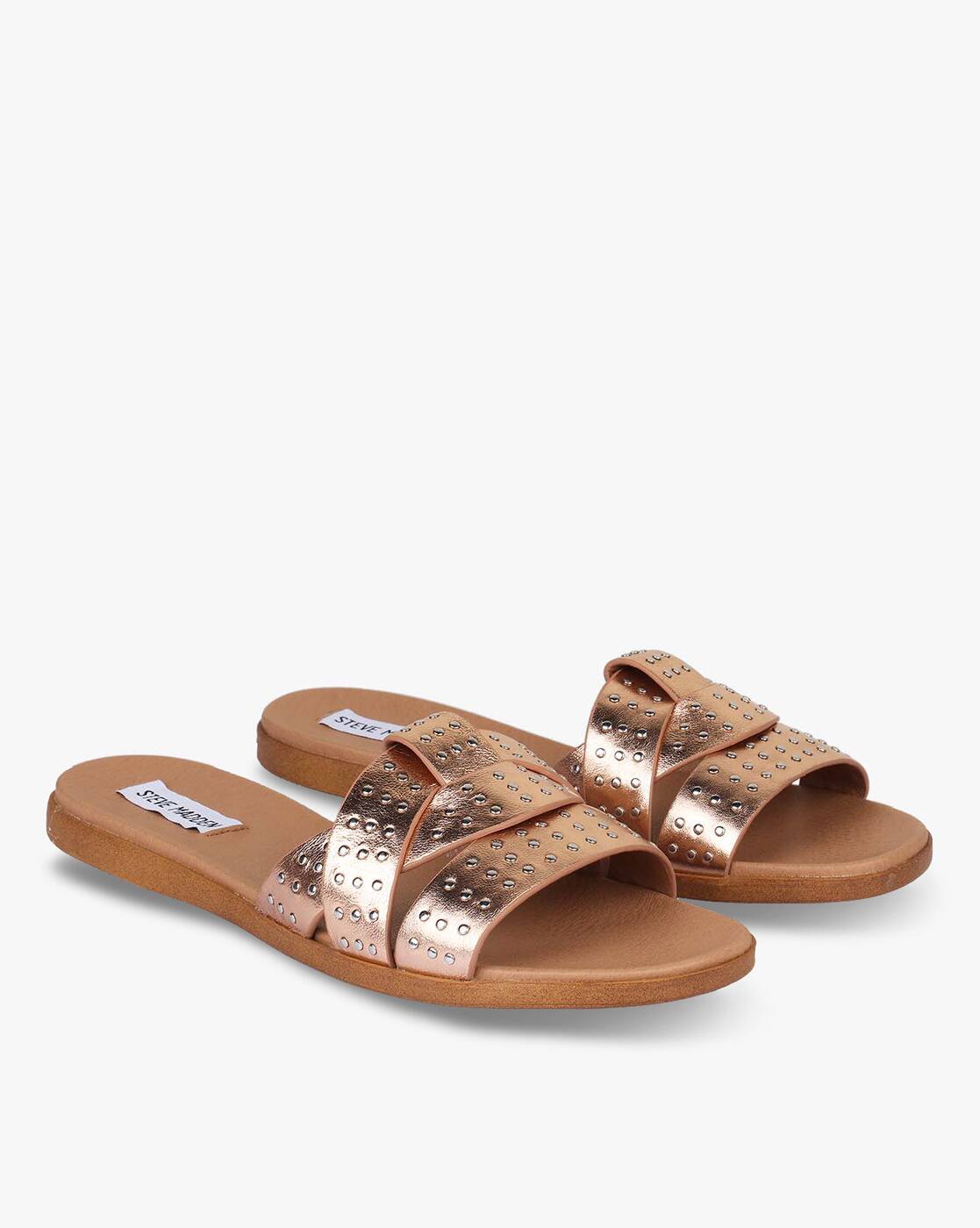 steve madden criss cross slippers