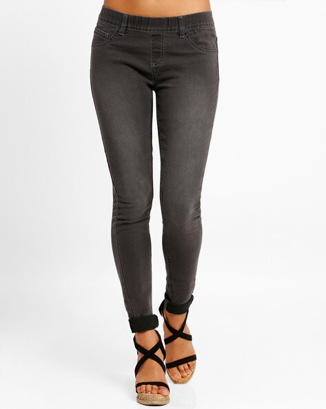 Buy Grey Jeans & Jeggings for Women by DNMX Online