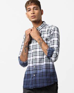 Blue Shirts for Men by AERO JEANS 