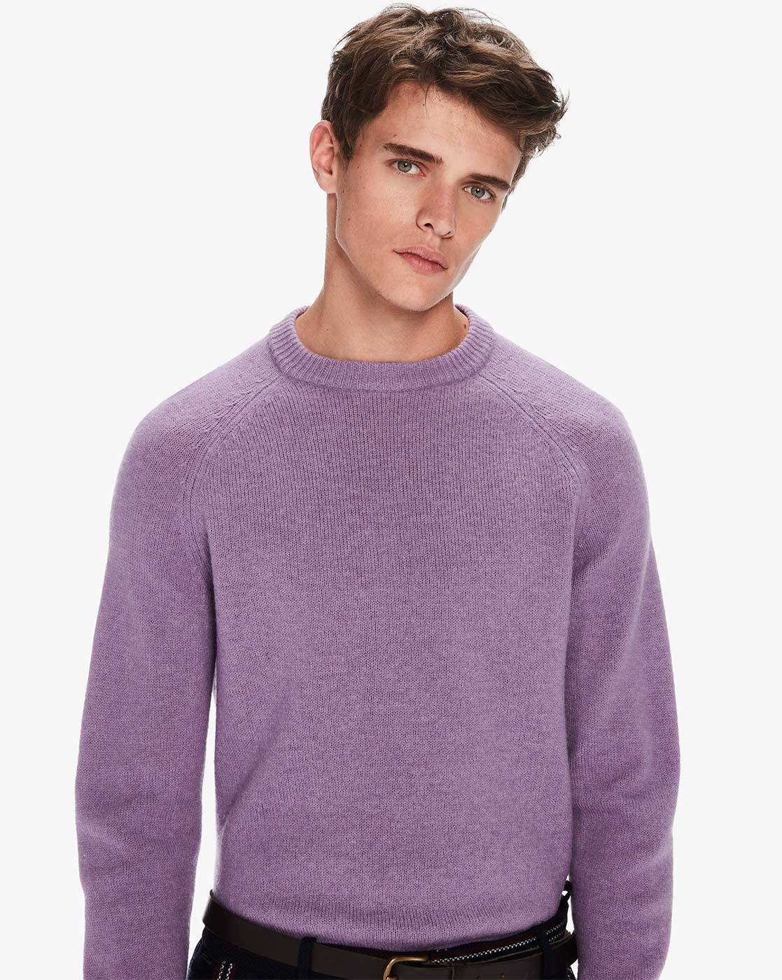 lavender mens sweater