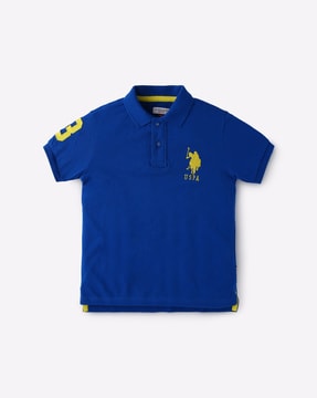 royal blue us polo t shirt