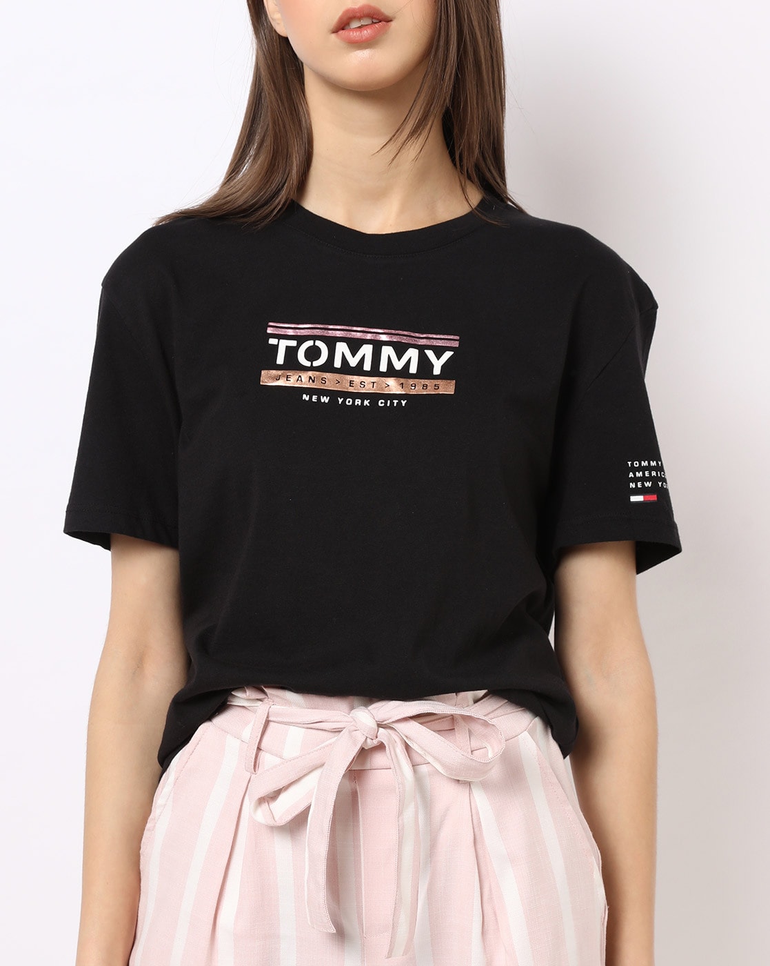 Blue Tshirts for Women by TOMMY HILFIGER Online |