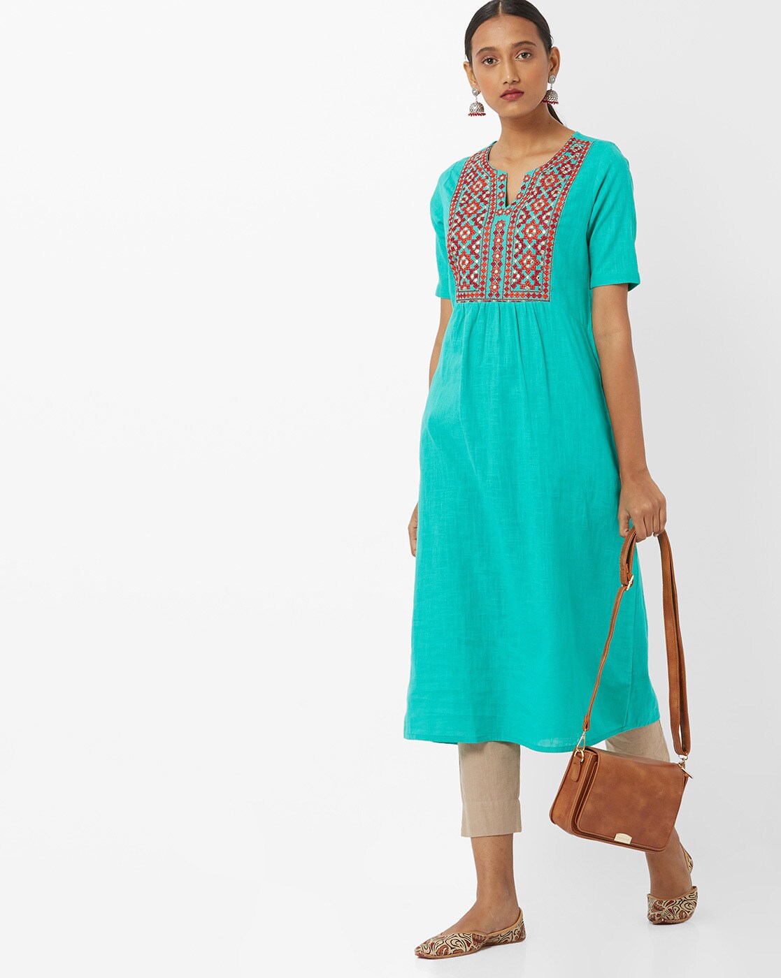 ajio dresses kurti