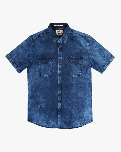 Buy Blue Shirts for Men by DNMX Online