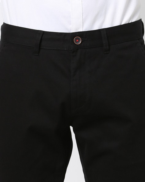 Buy Black Trousers & Pants for Men by NETPLAY Online