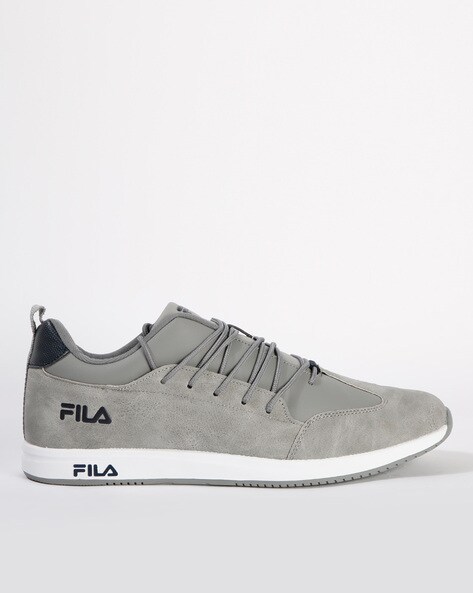 Lamar Panelled Lace-Up Casual Shoes