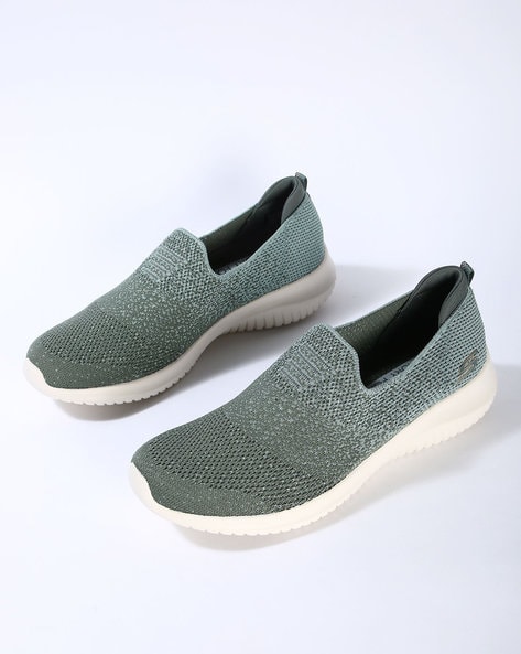 Buy Green Casual Shoes for Women by Skechers Online Ajio.com