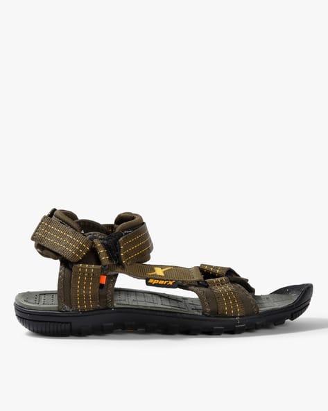 sparx green sandals
