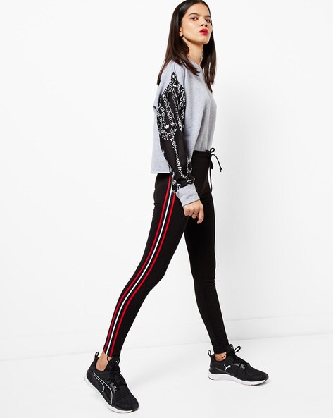 Buy Black Leggings for Women by TALLY WEiJL Online