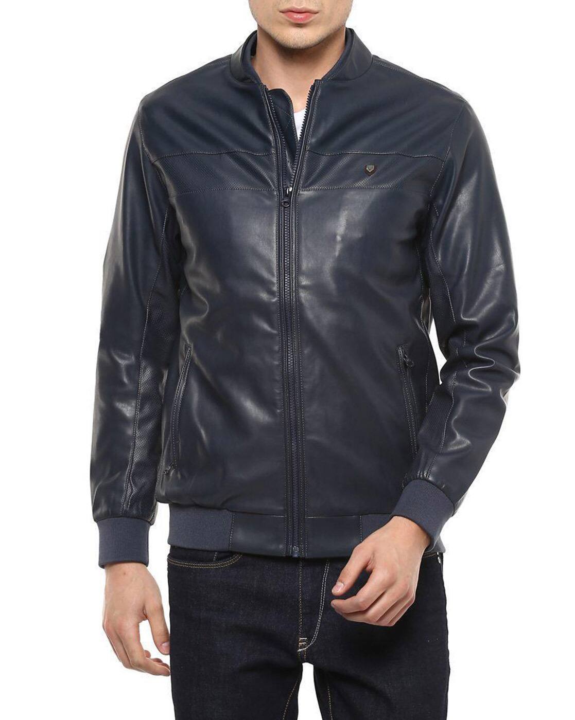 allen solly blue jacket