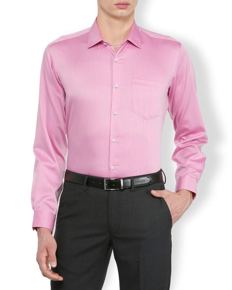 Buy Pink Shirts for Men by VAN HEUSEN 