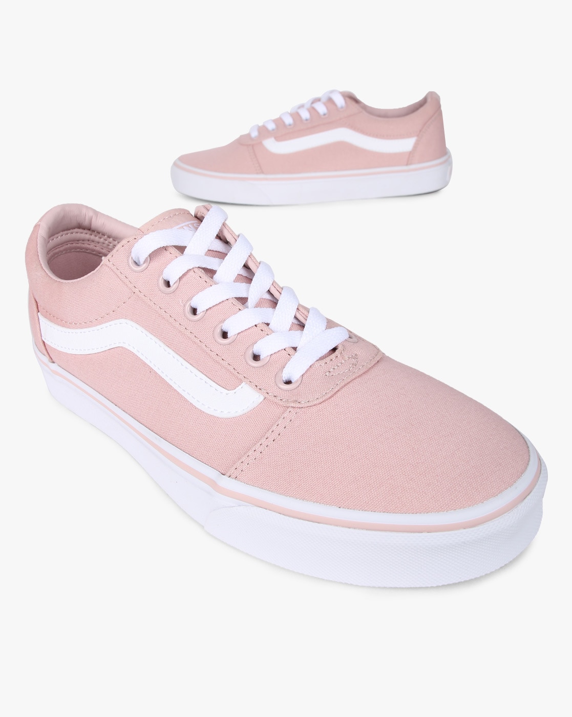 low top pink vans