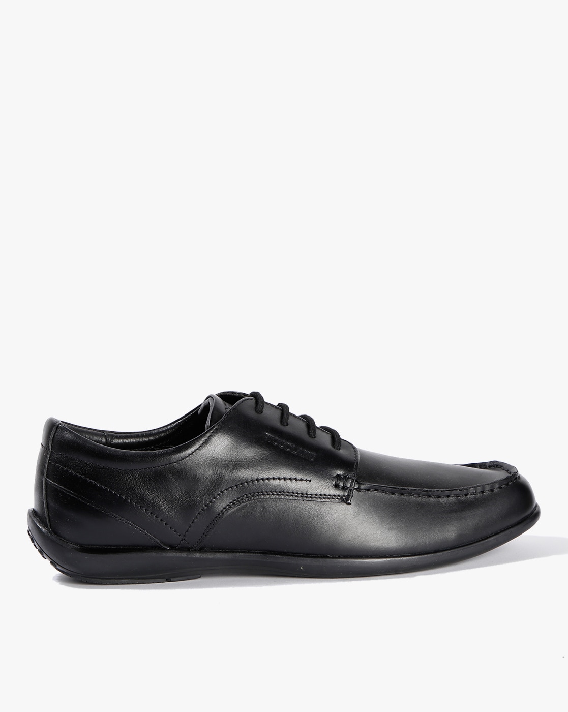 woodland shoes leather black