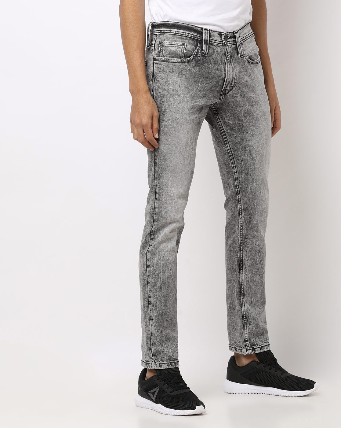 levi's grey jeans mens