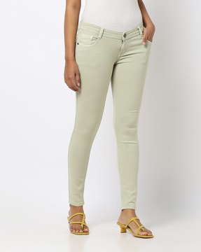 Buy Green Jeans & Jeggings for Women by High Star Online 