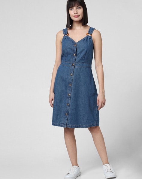 Buy Blue Dresses for Women by Vero Moda ...