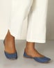 Buy Blue Flat Shoes for Women by Chickudi Online | Ajio.com