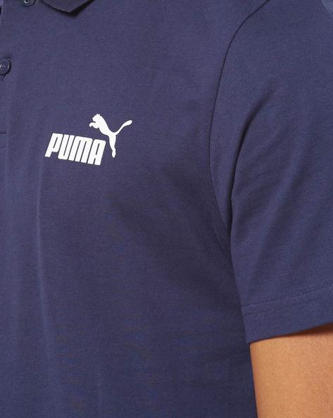 navy blue puma t shirt