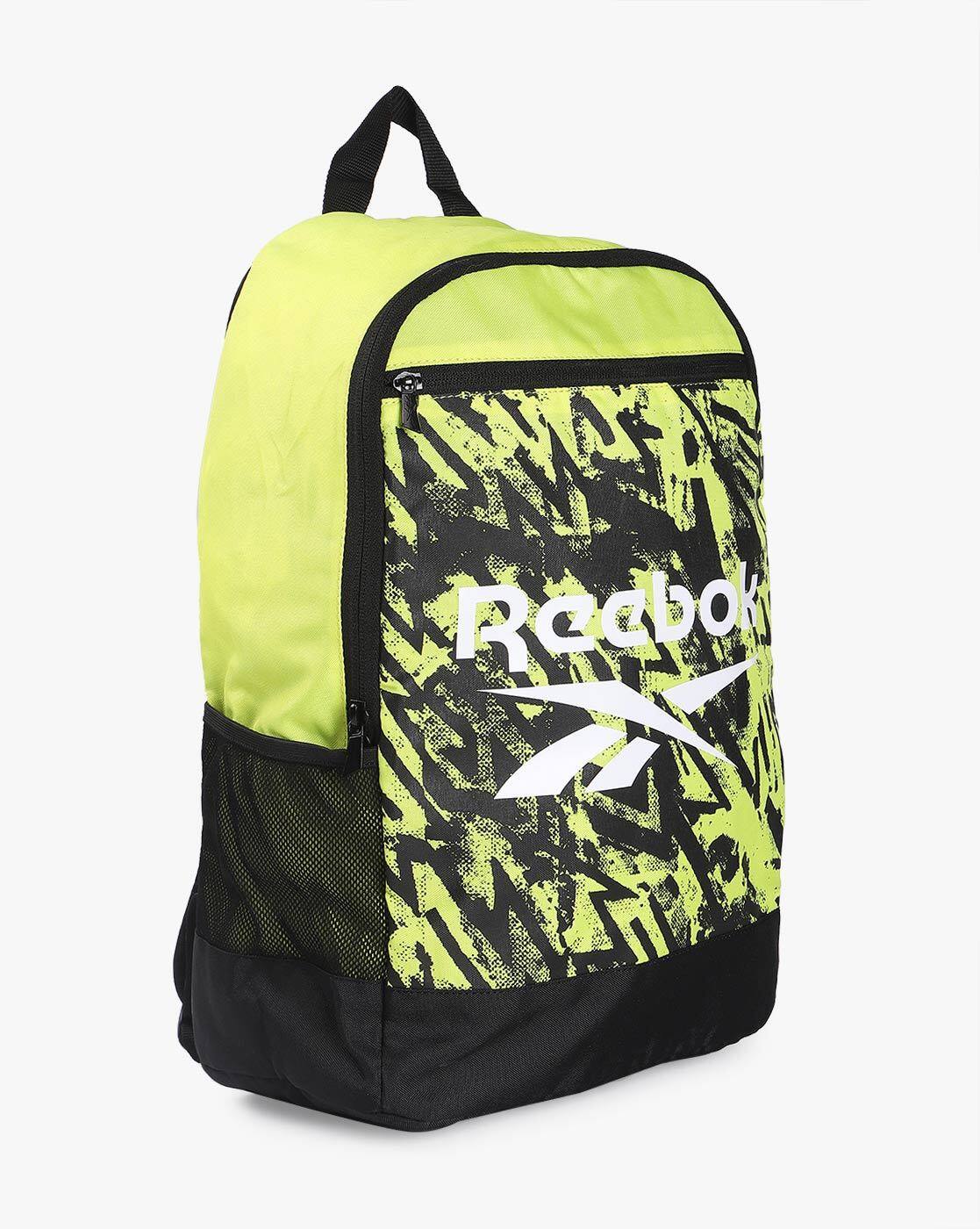 reebok backpack yellow