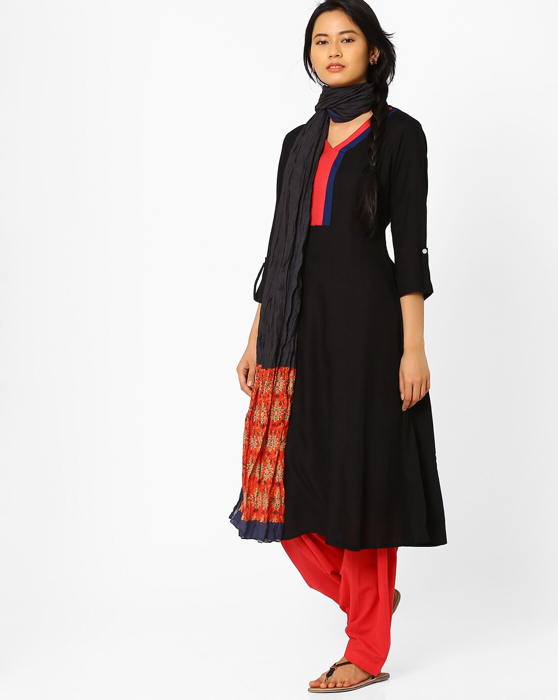 ajio salwar suits