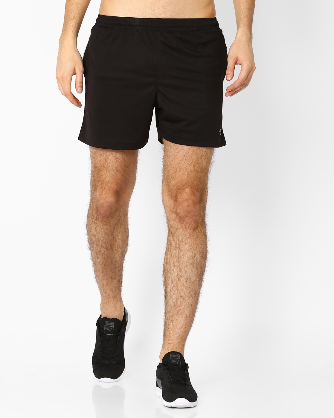 slim fit running shorts