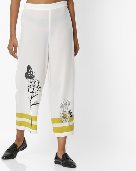 Printed Mid-Rise Culottes Price in India