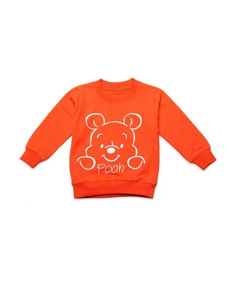 red winnie the pooh sweater
