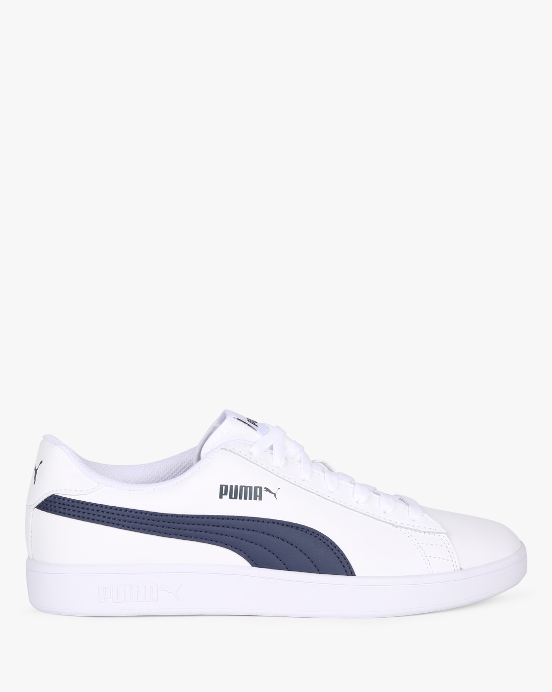 puma white black sneakers