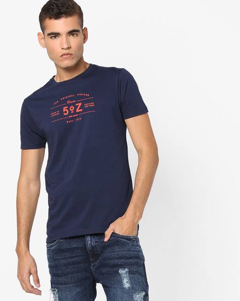 Buy Navy Blue Tshirts for Men by Pepe Jeans Online