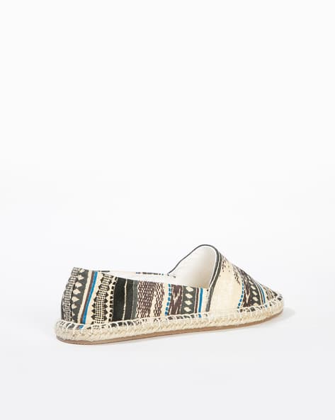 Printed Slip-On Espadrilles (Image - 1)