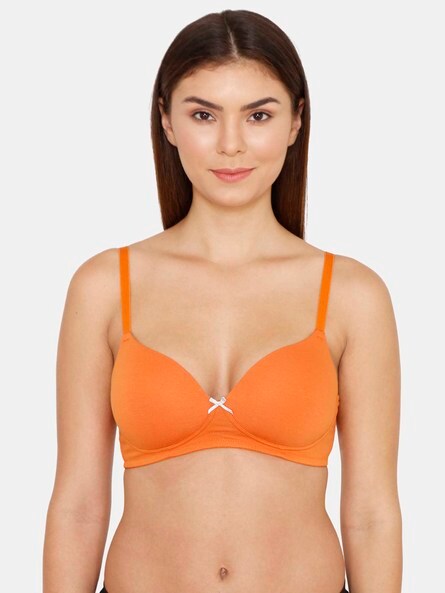 orange bra