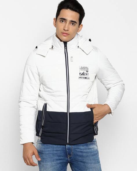 spykar white jacket