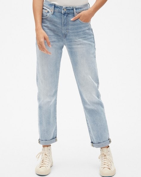 Gap high rise girlfriend on sale jeans