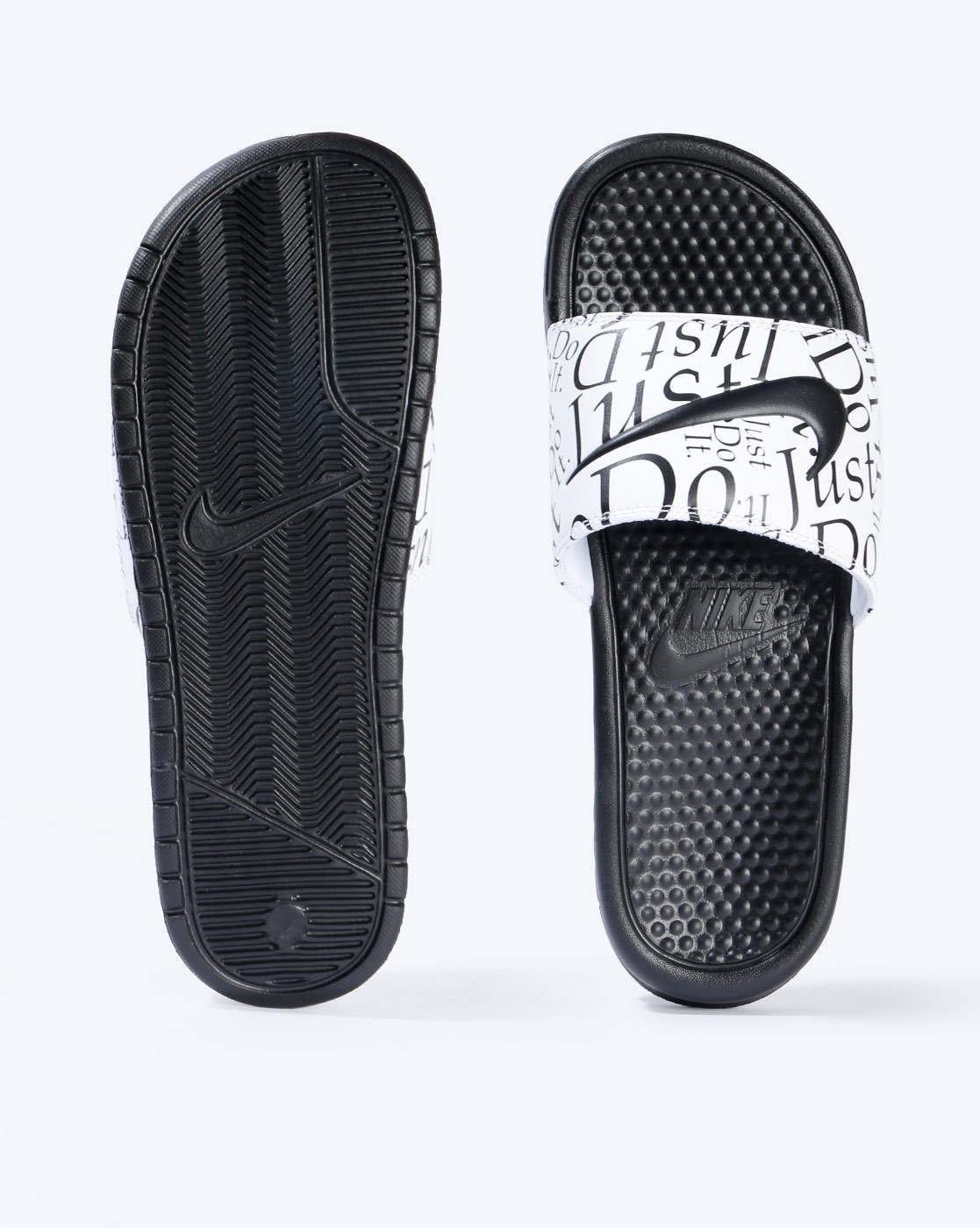 Nike slides just do it outlet print