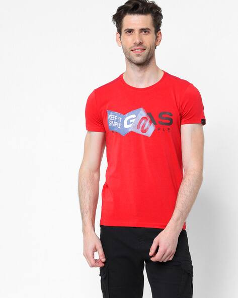 Buy Red Tshirts For Men By Gas Online Ajio Com