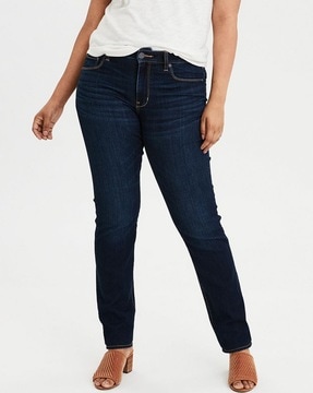 721 High Rise Skinny Jeans (plus Size) - Blue