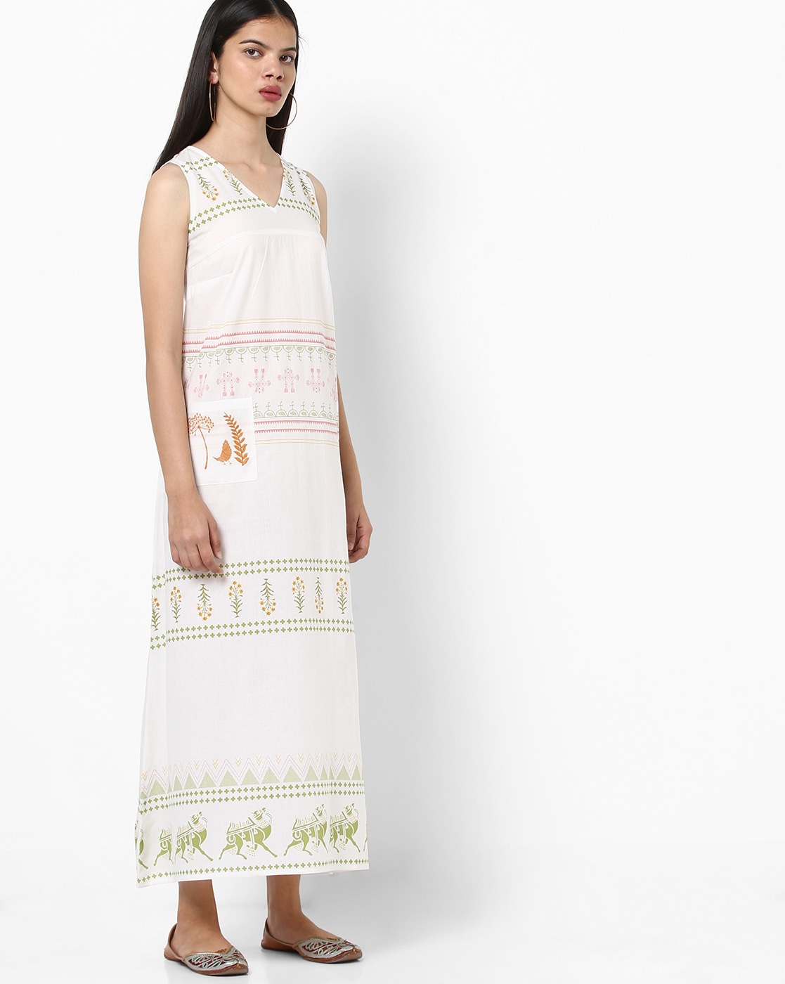 Buy Multicoloured Dresses for Women by LABEL RITU KUMAR Online | Ajio.com