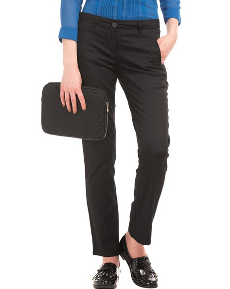 Rag & Bone Arrow Stretch Crepe Tapered Pants Black, $395 | NET-A-PORTER.COM  | Lookastic