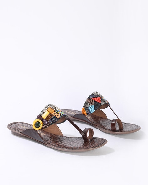 catwalk embellished sandals