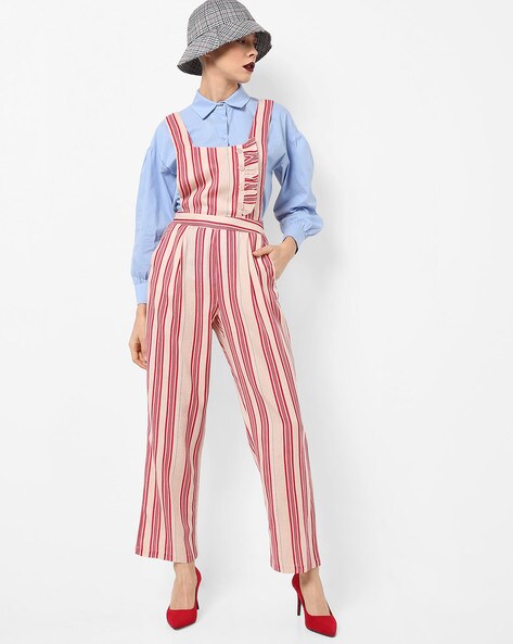 Buy Red White Jumpsuits Playsuits for Women by AJIO Online Ajio