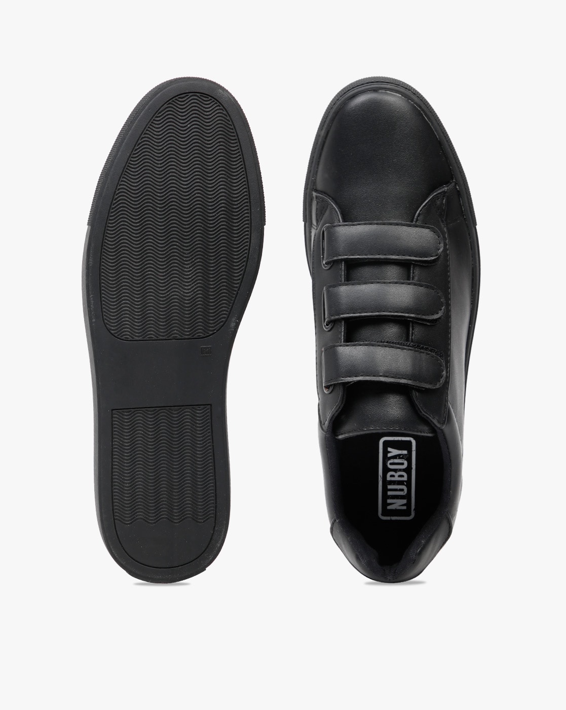 Hugo Boss Black Velcro Baby Sneaker - Tassel Children Shoes