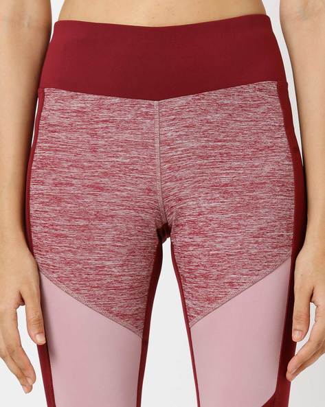 Buy Maroon Leggings for Women by Reebok Online