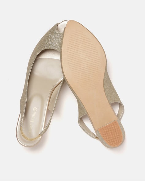 Peep-Toe Slingback Heeled Sandals (Image - 2)