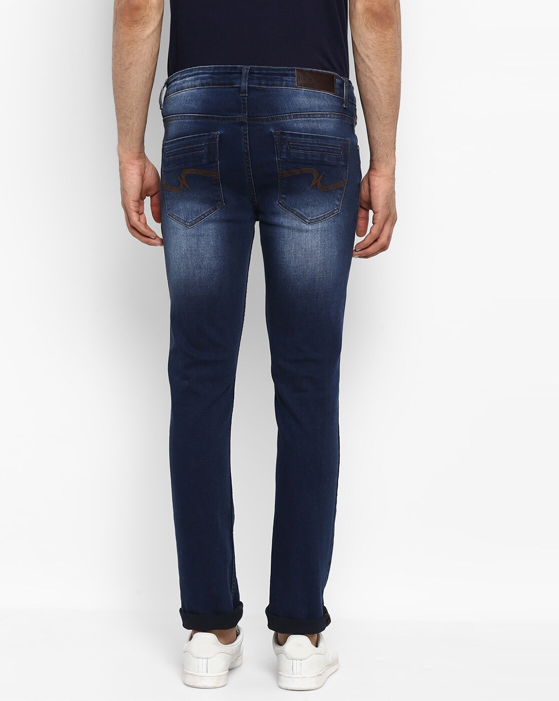 Buy Dark Blue Jeans for Men by Parx 