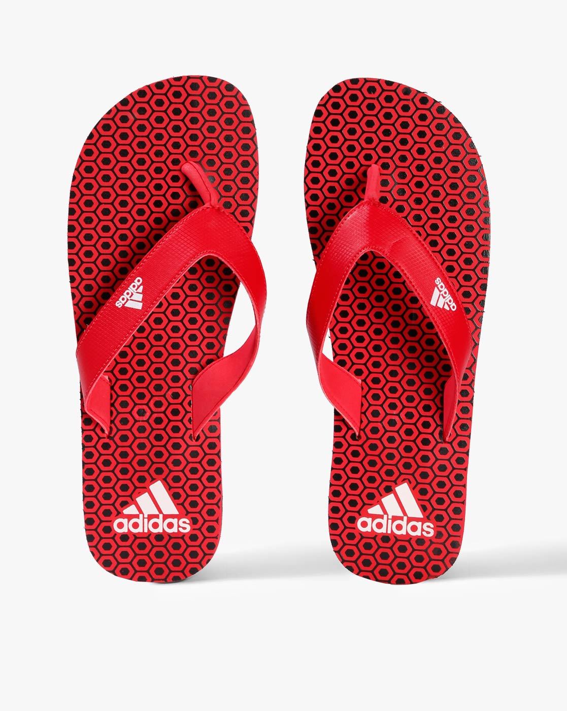 Onschuldig Droogte Maladroit Buy Red Flip Flop & Slippers for Men by ADIDAS Online | Ajio.com