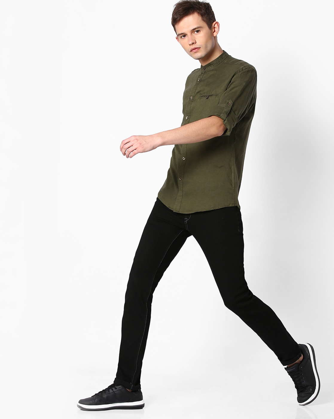 Buy Olive Green Shirts for Men by Celio Online